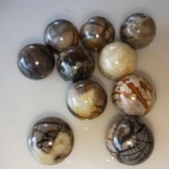 Vendora ΝΕΑ ΠΑΡΑΛΑΒΉ. BOTSWANA AGATE ΤΕΜΆΧΙΑ 10, ΔΙΑΜΈΤΡΟΥ 20 ΧΙΛ, ΚΑΙ ΒΑΡΟΥΣ 112 ΓΡΑΜΜΑΡΊΩΝ. -vendora shop f344a568f84560e38bbc57f2ec467fab06aa7a76 xl