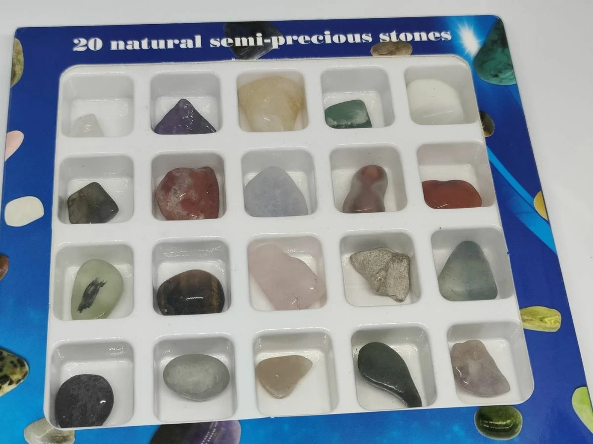 Vendora 20 Φυσικοι Ημιπολυτιμοι Λιθοι και Πετρωματα της Γης 5 Vendora 20 Φυσικοι Ημιπολυτιμοι Λιθοι και Πετρωματα της Γης - Image 3